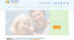 Desktop Screenshot of nourishingwellness.com